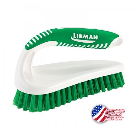 Libman Libman Commercial Hand-Held Power Scrub Brush - 7 x 2-1/2 Scrubbing Surface - 57, PK6 57